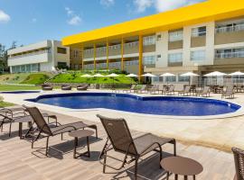 Hotel Senac Barreira Roxa，位于纳塔尔阿雷亚·普雷塔海滩附近的酒店