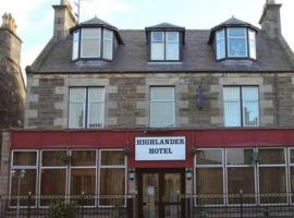The Highlander Hotel，位于巴基的酒店