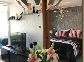 Espectacular departamento frente al casino!!，位于维纳德马比尼亚德尔马赌场附近的酒店