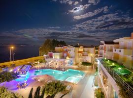 鸡血石酒店 ，位于米蒂利尼的带泳池的酒店