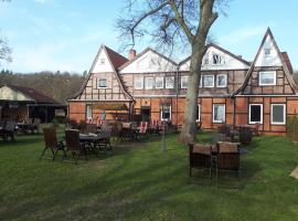 Burghotel am Inselsee，位于居斯特罗的酒店