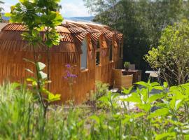 Tiny House Igluhut，位于Hergensweiler的带停车场的酒店