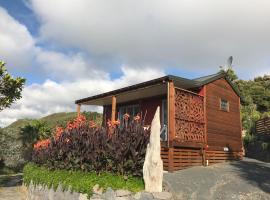 Piha Tiny House，位于皮哈怀塔克雷山脉附近的酒店
