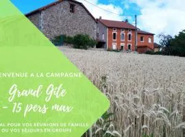 Grand Gite Maison d Alice Auvergne - 15 personnes