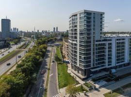 Novis Apartments Panorama View，位于华沙阿卡迪亚购物中心附近的酒店