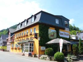Landhotel Zum Hirsch，位于Unterweißbach的低价酒店