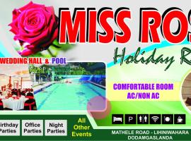 Miss Rose Hotel & Resort，位于Ibbagomuwa的酒店