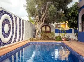 The Blue House in Maspalomas