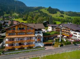 Hotel Kaiserhof Kitzbühel, 4 Sterne Superior，位于基茨比厄尔哈南卡姆斜纹滑雪赛道附近的酒店