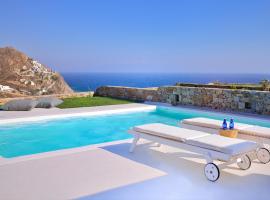 Villa Kimothoe by Thalassa Residence Mykonos，位于埃利亚海滩的酒店