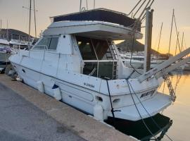 Ferretti 36 ' Bateau à Quai Vieux-Port Cannes Festival La Croisette，位于戛纳的船屋