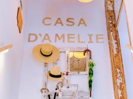 A Casa D'Amelie，位于法鲁Carmo Church & Bones Chapel附近的酒店