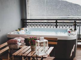 Villa Agno - Βίλα Αγνώ，位于Áno Kariaí的酒店