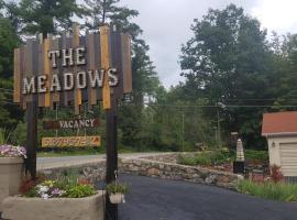 The Meadows，位于乔治湖的带停车场的酒店