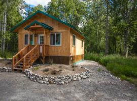 Talkeetna Wilderness Lodge & Cabin Rentals，位于阳光城的山林小屋