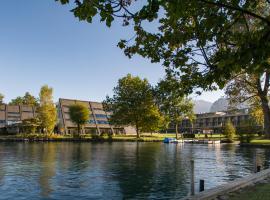 Waldhaus*** Hotel im Deltapark Vitalresort，位于图恩的酒店