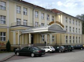 Hotel Centralny，位于肯杰任科兹莱的酒店