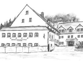 Landgasthof Schwarzer Adler GbR，位于Dietenhofen的酒店