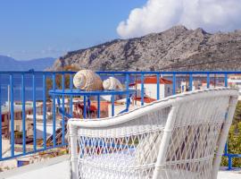Aeginia 1- Breathtaking sea view house in Perdika，位于派尔季卡的宠物友好酒店