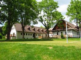 Rodinný hotel Pod Bílou skálou，位于České Křižánky的酒店