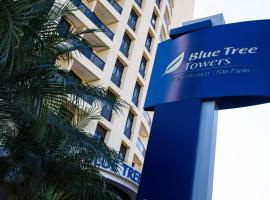 Blue Tree Towers Anália Franco - Tatuapé，位于圣保罗安娜利亚弗朗哥圣路易斯医院附近的酒店
