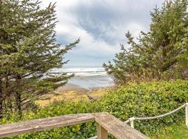 The Searise Cottage in Ocean Shores，位于Sunset Beach的酒店
