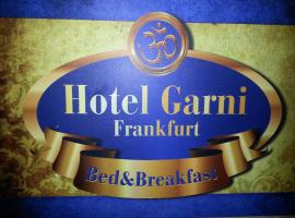 法兰克福佳倪酒店，位于美因河畔法兰克福的住宿加早餐旅馆