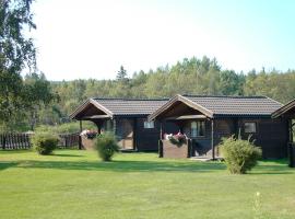 Camping stuga fyra bäddar，位于法格斯塔的酒店