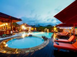 巴厘岛塔曼海滩及Spa罗维纳度假酒店，位于罗威那的酒店
