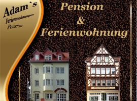 Adams Pension und Ferienwohnungen，位于米尔豪森的旅馆