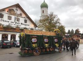 Metzgerei Gasthof Oberhauser - Hotel zur Post，位于艾格灵的酒店