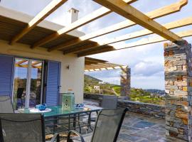 Cycladic Villa with sea view!，位于伊利达的海滩短租房