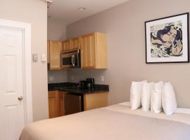 Stylish Downtown Studio in the South End, C. Ave #1，位于波士顿的酒店
