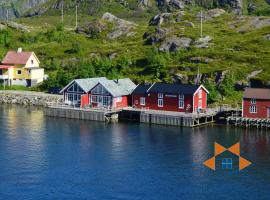 Lofoten Cabins - Sund，位于Sund的酒店