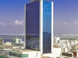 非洲突尼斯萨尔瓦多穆拉迪酒店，位于突尼斯突尼斯市中心的酒店