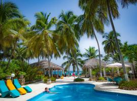 Hotel Restaurant Cyvadier Plage，位于雅克梅勒Jacmel附近的酒店