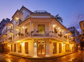 Hotel Boutique Casona del Colegio，位于卡塔赫纳Cartagena's Pegasos's Wharf附近的酒店