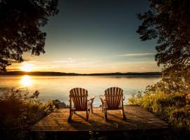 Gunflint Lodge，位于大急流城的山林小屋