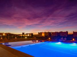 Ecolodge l'île de Ouarzazate，位于瓦尔扎扎特的浪漫度假酒店