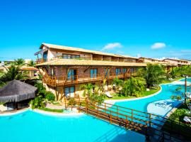 Praia Bonita Resort & Conventions - Praia de Camurupim，位于尼西亚弗洛雷斯塔的度假村