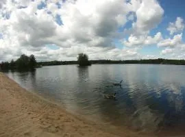 "BERLIN" - Haus am See mit Sandstrand nahe Rhein-Main und Spessart