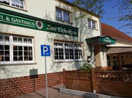 Hotel & Gasthaus Zum Eichenkranz，位于卢肯瓦尔德的酒店