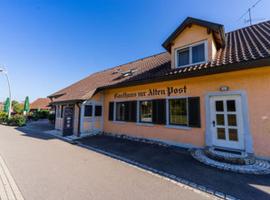Gasthaus zur Alten Post，位于Hemmenhofen的住宿加早餐旅馆