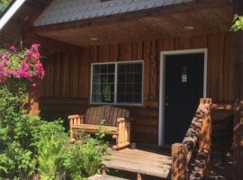Denali Fireside Cabin & Suites，位于塔尔基特纳的木屋