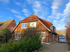 Tolle Ferienwohnung in schönem Bauernhaus，位于费马恩的公寓