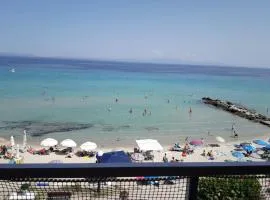 Seaside apartment,just on the beach, unique view