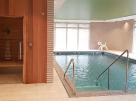 DOMITYS L'AIGRETTE BLEUE，位于阿布维尔的带热水浴缸的酒店