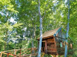 Treehouse Na Škaluc，位于拉什科的酒店