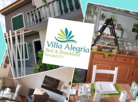 B&B "Villa Alegria", Tarrafal，位于塔拉法尔的海滩短租房