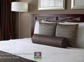 维多利亚红狮套房酒店，位于维多利亚Bow Park附近的酒店